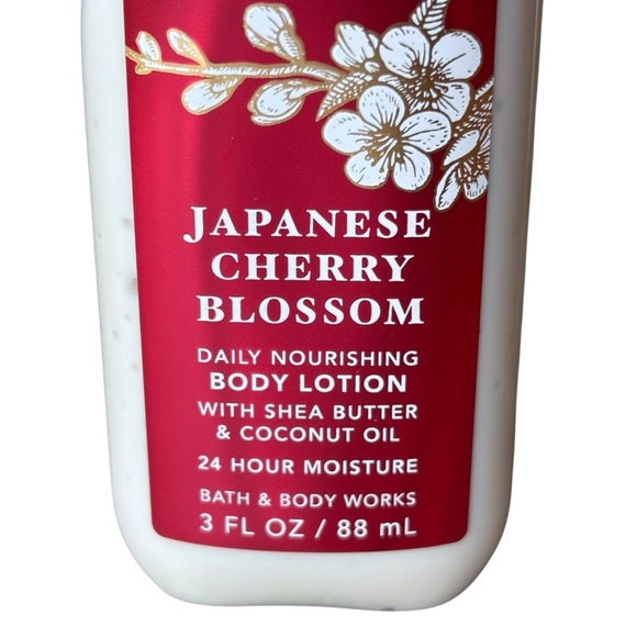 Bath & Body Works Japanese Cherry Blossom Body Lotion 3 oz - Picture 4 of 4